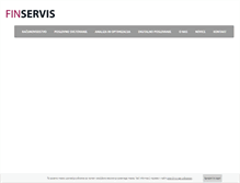 Tablet Screenshot of fin-servis.si